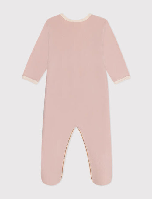 Petit Bateau Petit Bateau Pyjama Met Hart Roze