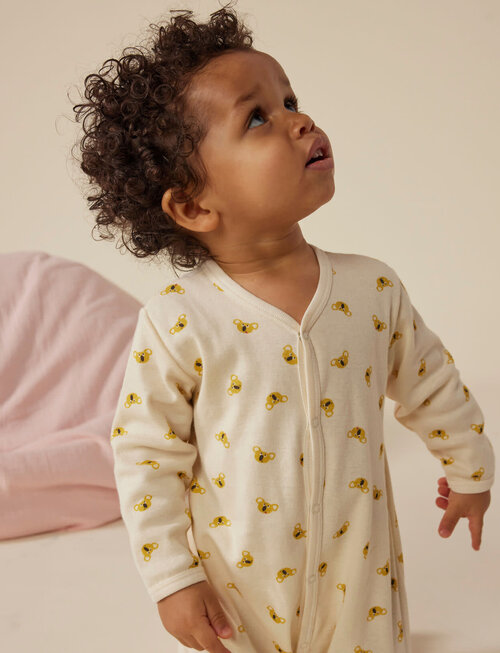 Petit Bateau Petit Bateau Pyjama Met Koalaprint