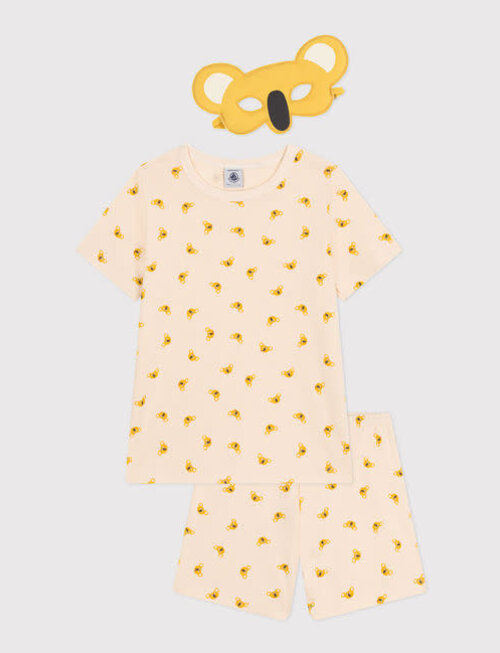 Petit Bateau Petit Bateau Pyjama 2-delig Koalaprint Met Masker