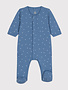 Petit Bateau Petit Bateau Pyjama Met Pootjes Blauw