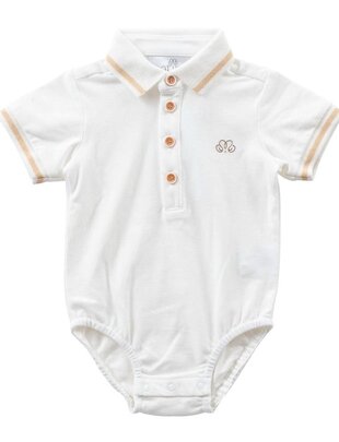 Natini Natini Polo Body Pierre White-Beige