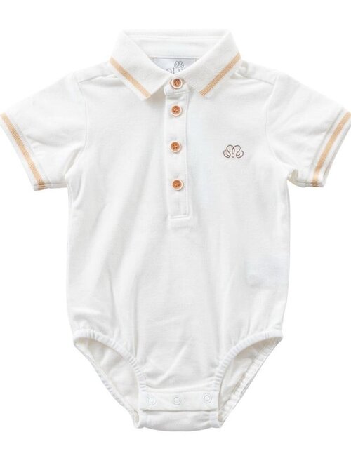 Natini Natini Polo Body Pierre White-Beige