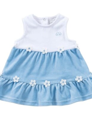 Natini Natini Dress Sophie Flower White-Blue