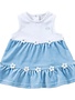 Natini Natini Dress Sophie Flower White-Blue