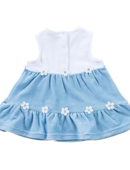 Natini Natini Dress Sophie Flower White-Blue