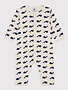 Petit Bateau Petit Bateau Pyjama Zonder Voetjes Met Walvis