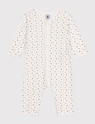 Petit Bateau Petit Bateau Pyjama Hartjes Zonder Voetjes