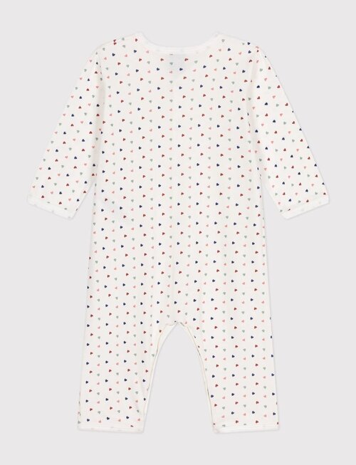 Petit Bateau Petit Bateau Pyjama Hartjes Zonder Voetjes