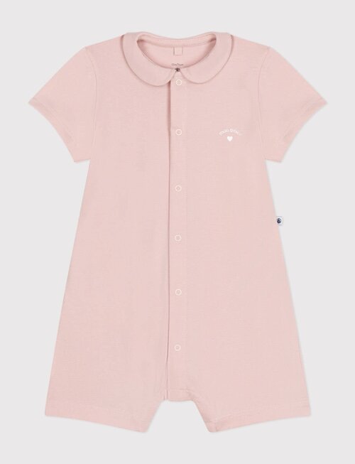 Petit Bateau Petit Bateau Romper Roze Saline