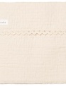 Koeka Koeka Deken Wieg Elba Lace Powder White 75 x 100 cm