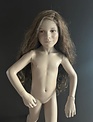 Kindermanequinpop met pruik
