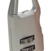Stahlex Zahlenschloss 20mm Gelb Schwarz Grau
