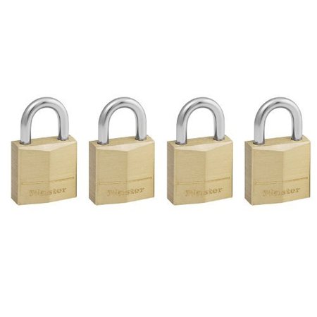 Masterlock Gleichschließendes Vorhängeschloss 40mm 4 Stück