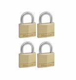Masterlock Gleichschließendes Vorhängeschloss 40mm 4 Stück