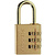 Masterlock Zahlenschloss Messing 30mm
