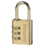 Masterlock Massives Zahlenschloss Messing 30mm