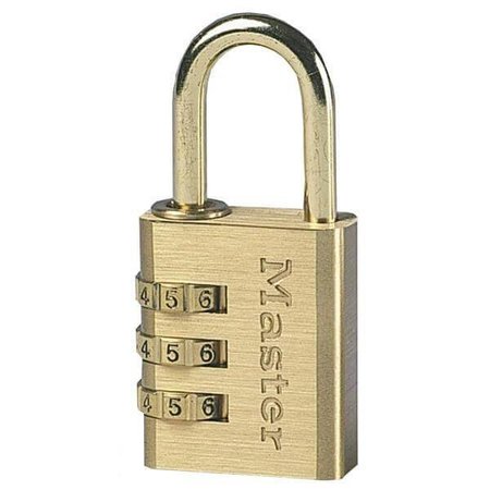 Masterlock Massives Zahlenschloss Messing 30mm