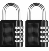 Stahlex Zahlenschloss - 80-40mm Schwarz