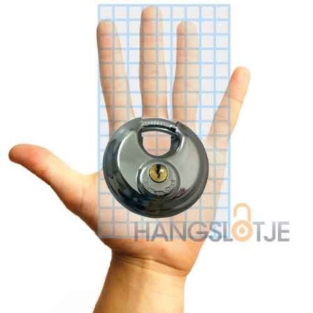 Lock-it Discus 70mm Edelstahl Gleichschließend Extra günstig
