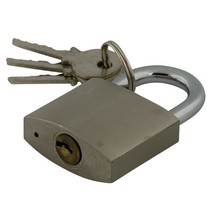 Vorhängeschloss 38mm Budget - Silber