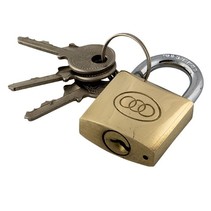 Hangslot 25mm Messing – Tri-Circle 262 | Compact & Sterk