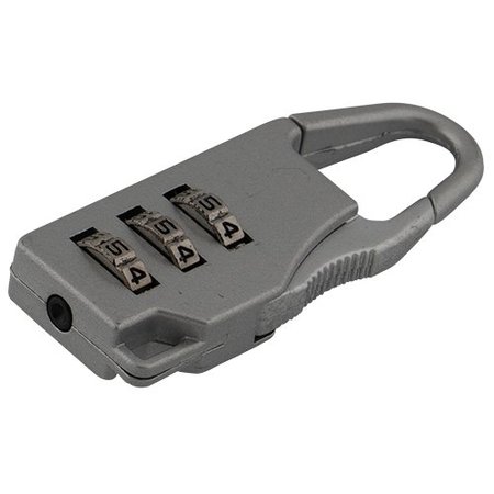 Stahlex Zahlenschloss 20mm Gelb Schwarz Grau
