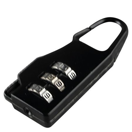 Stahlex Zahlenschloss 20mm Gelb Schwarz Grau
