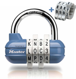 Masterlock Buchstabenschlösser Wortschloss und Zahlenschloss