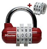 Masterlock Buchstabenschlösser Wortschloss und Zahlenschloss
