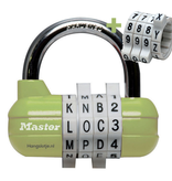 Masterlock Buchstabenschlösser Wortschloss und Zahlenschloss