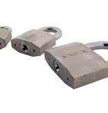 Stahlex Vorhängeschlösser 50mm Satin-Finish