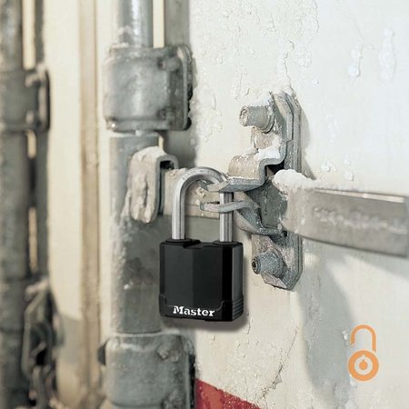 Masterlock 49mm breed Excell Vorhängeschloss Laminiert