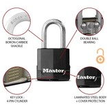 Masterlock 49mm breed Excell Vorhängeschloss Laminiert
