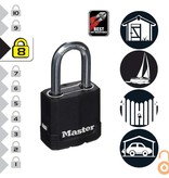 Masterlock 49mm breed Excell Hangslot Gelamineerd