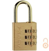 Masterlock Massives Zahlenschloss Messing 30mm