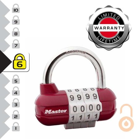 Masterlock Vorhängeschloss Pro Sport 59mm