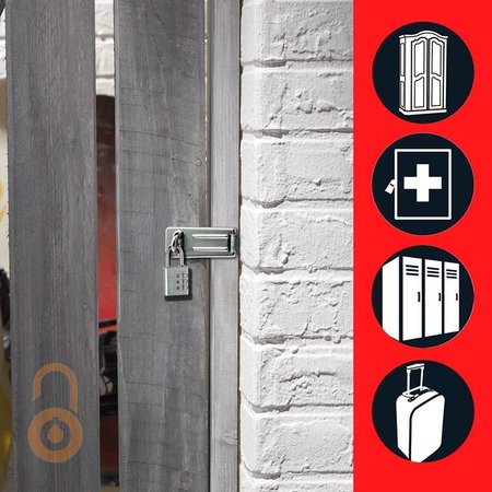 Masterlock 30mm Massiv Aluminium Huis