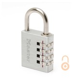 Masterlock Massiv Aluminium huis - Stalen Bügel