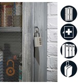Masterlock Massiv Aluminium huis - Stalen Bügel