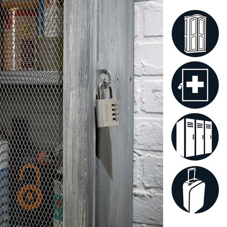 Masterlock Massiv Aluminium huis - Stalen Bügel