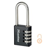 Masterlock Massiv Aluminium huis - Stalen Bügel