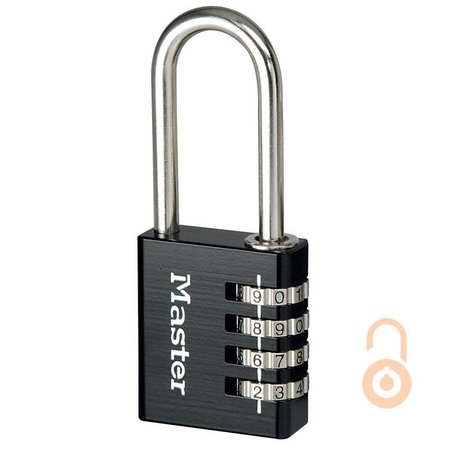 Masterlock Massief Aluminium huis - Stalen beugel