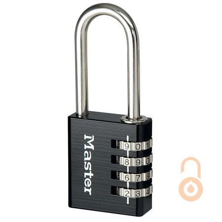 Masterlock Massiv Aluminium huis - Stalen Bügel