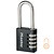 Masterlock Zahlenschloss schwarz hoher Bügel