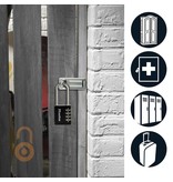 Masterlock Massiv Aluminium huis - Stalen Bügel