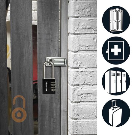 Masterlock Massiv Aluminium huis - Stalen Bügel