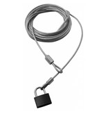 Securitykabel 5 Meter Mit Vorhängeschloss Doorlusbaar