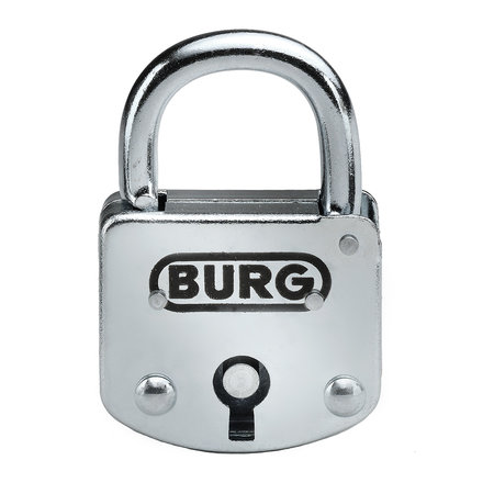 Burgwächter Stahl-Vorhängeschloss mit Nieten 26mm