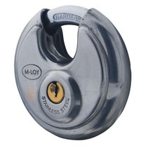 Diskus-Vorhängeschloss Edelstahl 5 Stifte 70mm