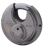 M-loy Diskus-Vorhängeschloss Edelstahl 5 Stifte 70mm